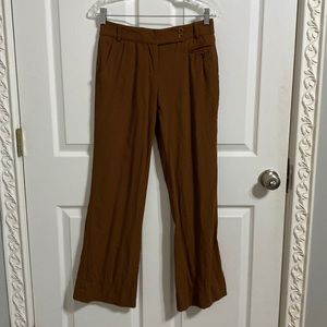BCBG MAXAZRIA brown dress pants, size 2